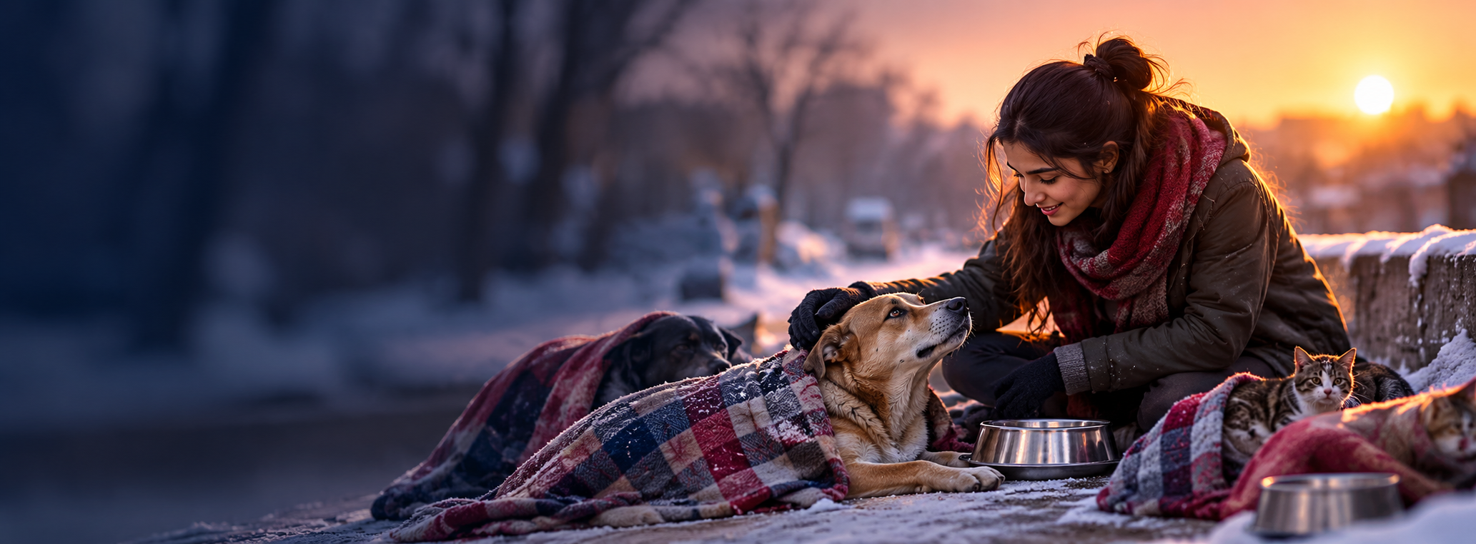 Animal Welfare & Winter Clothing Distribution